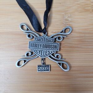 Harley Davidson 2009 Ornament Silver